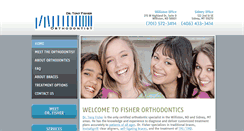 Desktop Screenshot of fisherortho.com