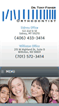 Mobile Screenshot of fisherortho.com